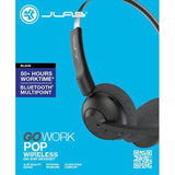 Wholesale-JLab HBGWRKPOPRBLK4 GO Work Pop Wireless Headphones Black-Headphones-Electro Vision Inc