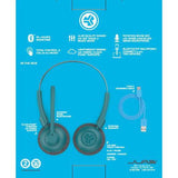 Wholesale-JLab HBGWRKPOPRTEL4 GO Work Pop Wireless Headphones- Teal-Headphones-Electro Vision Inc