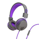 Wholesale-JLab JBuddies Studio Wired Headphones Purple/Gray-Headphones-JLA-HJKSTUDIORGRYPRPL6-Electro Vision Inc