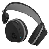 Wholesale-JLab NEONHPBT-BLK-BOX Neon Bluetooth On Ear Headphones w/ Universal Mic - Black-Headphone-Electro Vision Inc