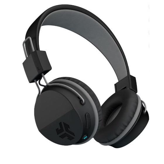 Wholesale-JLab NEONHPBT-BLK-BOX Neon Bluetooth On Ear Headphones w/ Universal Mic - Black-Headphone-Electro Vision Inc
