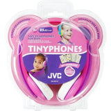 Wholesale-JVC HAKD7P Children's Noise-Canceling Over-Ear Headphones, Pink, HAKD7P-Headphone-Electro Vision Inc