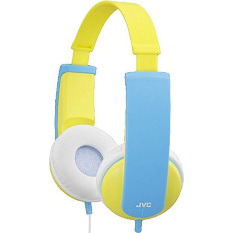 Wholesale-JVC HAKD7Y Children's Noise-Canceling Over-Ear Headphones, Yellow-Headphone-Electro Vision Inc