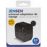 Wholesale-Jensen PCHU224A1 Universal Travel Adapter-Adapters-Electro Vision Inc