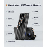 Wholesale-Joyfar B0D7W364 Power Bank 10000mAh Flashlight USB 4-Way-Power Bank-Electro Vision Inc