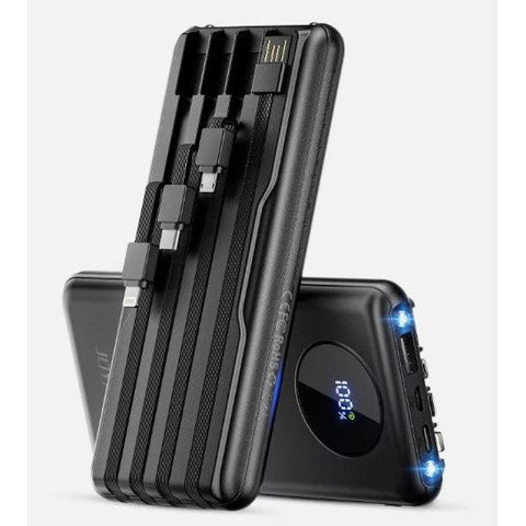 Wholesale-Joyfar B0D7W364 Power Bank 10000mAh Flashlight USB 4-Way-Power Bank-Electro Vision Inc