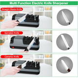 Wholesale-KNF-Shar-YLD004 Electric Knife Sharpener YL-D004-Grey - 4-Stage-Electro Vision Inc