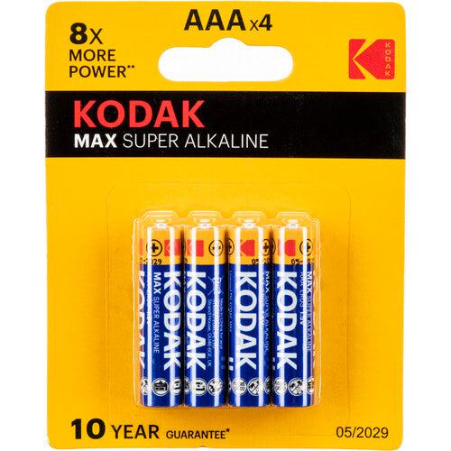 Wholesale-KODAK MAX ALKALINE AAA-4 pack of battery-battery-Electro Vision Inc