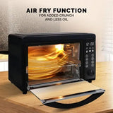 Wholesale-Kalorik AFO52352BK Digital Touchscreen Air Fryer Toaster Oven, Black 22-Quart-Electro Vision Inc