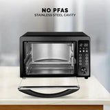 Wholesale-Kalorik AFO52352BK Digital Touchscreen Air Fryer Toaster Oven, Black 22-Quart-Electro Vision Inc