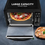Wholesale-Kalorik AFO52352BK Digital Touchscreen Air Fryer Toaster Oven, Black 22-Quart-Electro Vision Inc