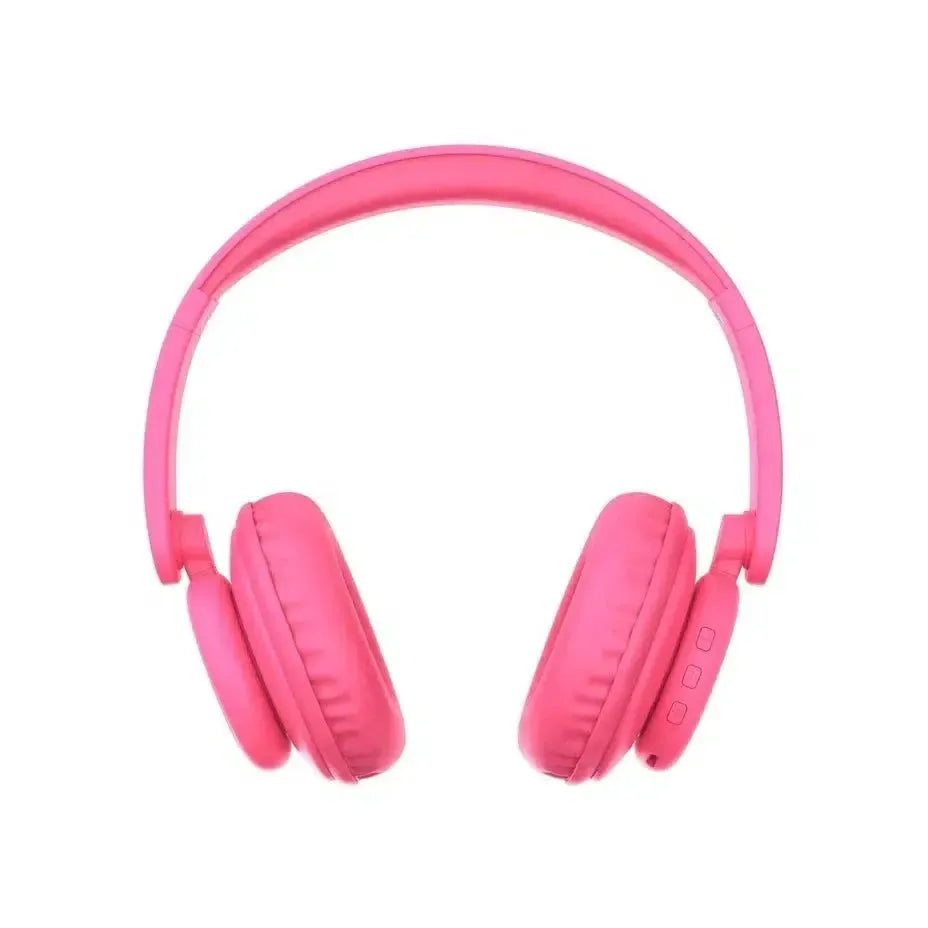 Wholesale-Kids Safe headphones, foldable Pink-Headphone-Electro Vision Inc