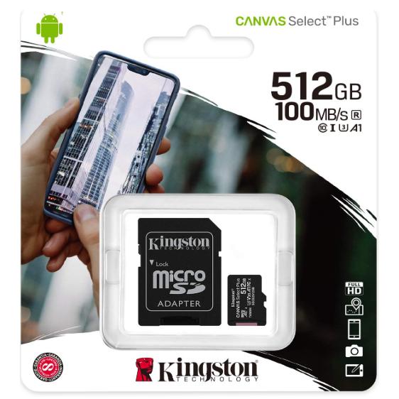 Wholesale-Kingston Micro SD 512GB-Micro SD Card-Electro Vision Inc