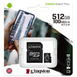 Wholesale-Kingston Micro SD 512GB-Micro SD Card-Electro Vision Inc