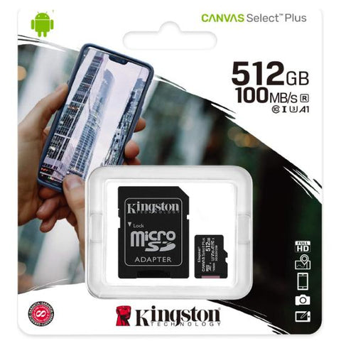 Wholesale-Kingston Micro SD 512GB-Micro SD Card-Electro Vision Inc