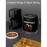 Wholesale-Kitchen Elite AF100-528QT Air Fryer - 5qt-Electro Vision Inc