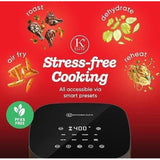 Wholesale-Kitchen Elite AF115-4QT Digital Air Fryer 4.2 QT-Air Fryer-Electro Vision Inc