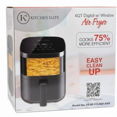 Wholesale-Kitchen Elite AF115-4QT Digital Air Fryer 4.2 QT-Air Fryer-Electro Vision Inc