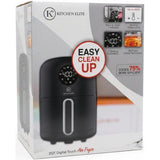 Wholesale-Kitchen Elite AF200 Digital Air Fryer 2 Qt - Black-Air Fryer-Electro Vision Inc