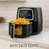 Wholesale-Kitchen Elite AF550 Air Fryer 5.5 Qt - Black-Air Fryer-Electro Vision Inc