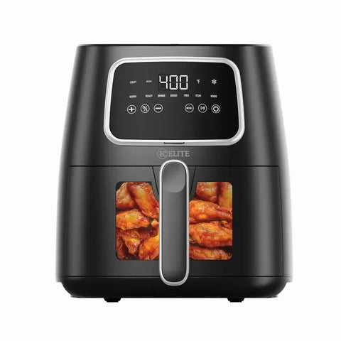 Wholesale-Kitchen Elite AF550 Air Fryer 5.5 Qt - Black-Air Fryer-Electro Vision Inc
