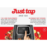 Wholesale-Kitchen Elite AF550 GRAY Air Fryer 5.5 Qt-Air Fryer-Electro Vision Inc