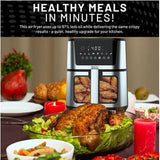 Wholesale-Kitchen Elite AF885SSBM Digital Air Fryer 8 QT - Stainless Steel-Air Fryer-Electro Vision Inc
