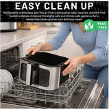 Wholesale-Kitchen Elite AF885SSBM Digital Air Fryer 8 QT - Stainless Steel-Air Fryer-Electro Vision Inc