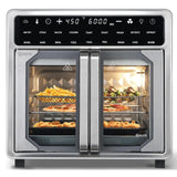 Wholesale-Kitchen Elite AFO110FD French Door Air Fryer Oven 16 Qt - Stainless Steel-Air Fryer Oven-Electro Vision Inc
