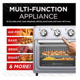 Wholesale-Kitchen Elite AFO111MC Air Fryer Oven 22 QT - Stainless Steel-Air Fryer Oven-Electro Vision Inc
