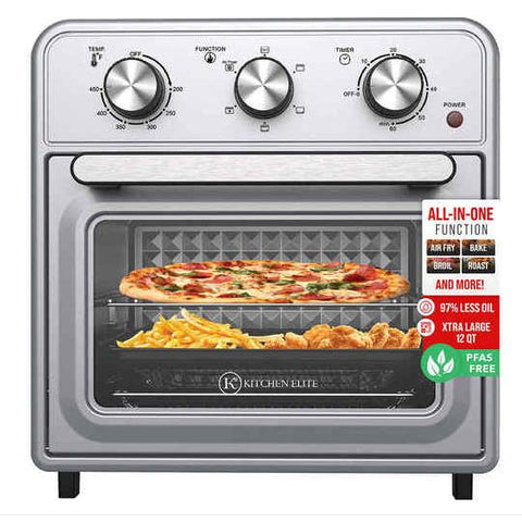 Wholesale-Kitchen Elite AFO111MC Air Fryer Oven 22 QT - Stainless Steel-Air Fryer Oven-Electro Vision Inc