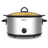 Wholesale-Kitchen Elite SC101 Slow Cooker 7 Qt - Stainless Steel-Slow Cooker-Electro Vision Inc