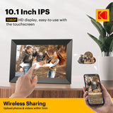 Wholesale-Kodak CF102PB 10" Wi-Fi Digital Photo Frame WiFi-Electro Vision Inc