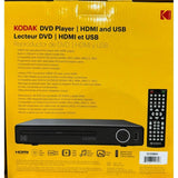 Wholesale-Kodak DVD350H Compact Dvd Player w/ USB and HDMI-DVD Player-Electro Vision Inc