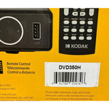 Wholesale-Kodak DVD350H Compact Dvd Player w/ USB and HDMI-DVD Player-Electro Vision Inc