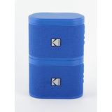 Wholesale-Kodak Dual SoundBrix Magnetic Speakers (Pack of 2) - Blue-Speaker-Electro Vision Inc