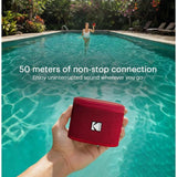 Wholesale-Kodak Dual SoundBrix Magnetic Speakers (Pack of 2) - Red-Speaker-Electro Vision Inc