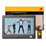 Wholesale-Kodak MXDRDPF708 Digital Photo Frame 7" – High-Resolution Display with Clock and Calendar Functions. (NO WIFI)-Digital Photo Frame-Electro Vision Inc