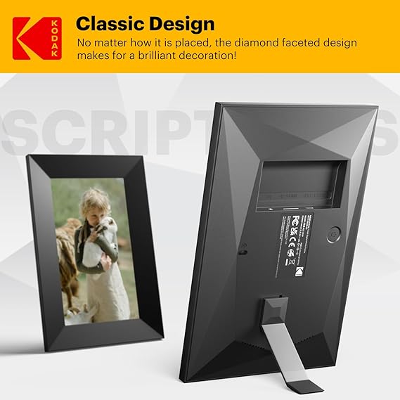 Wholesale-Kodak RCF1013w Digital Photo Frame 10.1 inch with WiFi-Electro Vision Inc