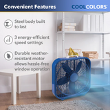 Wholesale-LASKO B20308 20" BOX FAN-Electro Vision Inc