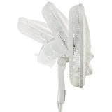 Wholesale-LASKO S18355 Pedestal w/ Remote, 4 speed, 18" - White-Pedestal Fan-Electro Vision Inc