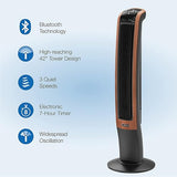 Wholesale-LASKO T42905 TOWER FAN /REMOTE/BLUE TOOTH - 42"-Electro Vision Inc