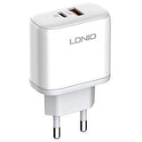 Wholesale-LDNIO A2526C Wall Charger USBC 45W-Power Adapter & Charger Accessories-Electro Vision Inc