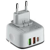 Wholesale-LDNIO A3513Q Wall Charger USB 1 USB 3 32W-Power Adapter & Charger Accessories-Electro Vision Inc