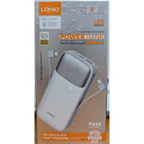 Wholesale-LDNIO PQ20 Ultra Large Capacity 20000mAh LED Display Power Bank-Electro Vision Inc