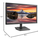 Wholesale-LG 22MP410-RB Monitor 22" - CERTIFIED REFURBISHED-Monitor-Electro Vision Inc