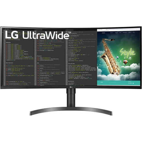 Wholesale-LG 35WN65C-B 35-inch-inch Curved UltraWide QHD HDR Monitor with FreeSync-Monitor-Electro Vision Inc