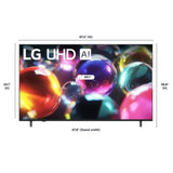 Wholesale-LG 65UA7050PUB Class UA7050 Series LED AI 4K UHD Smart webOS TV 65"-television-Electro Vision Inc