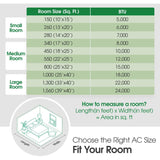 Wholesale-LG LW1217ERSM1 Window Air Conditioner 12,000 BTU, 110-120V, 12.1 EER-Air Conditioner-Electro Vision Inc