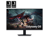 Samsung LS27AG500 Odyssey G50D QHD IPS 180Hz 1ms AMD FreeSync and G-ync Compatible Gaming Monitor with HDR 400 (DisplayPort, HDMI) - Black - 27"